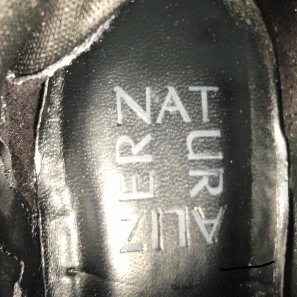 Naturalizer Jango  Black Leather Boots Size 6
